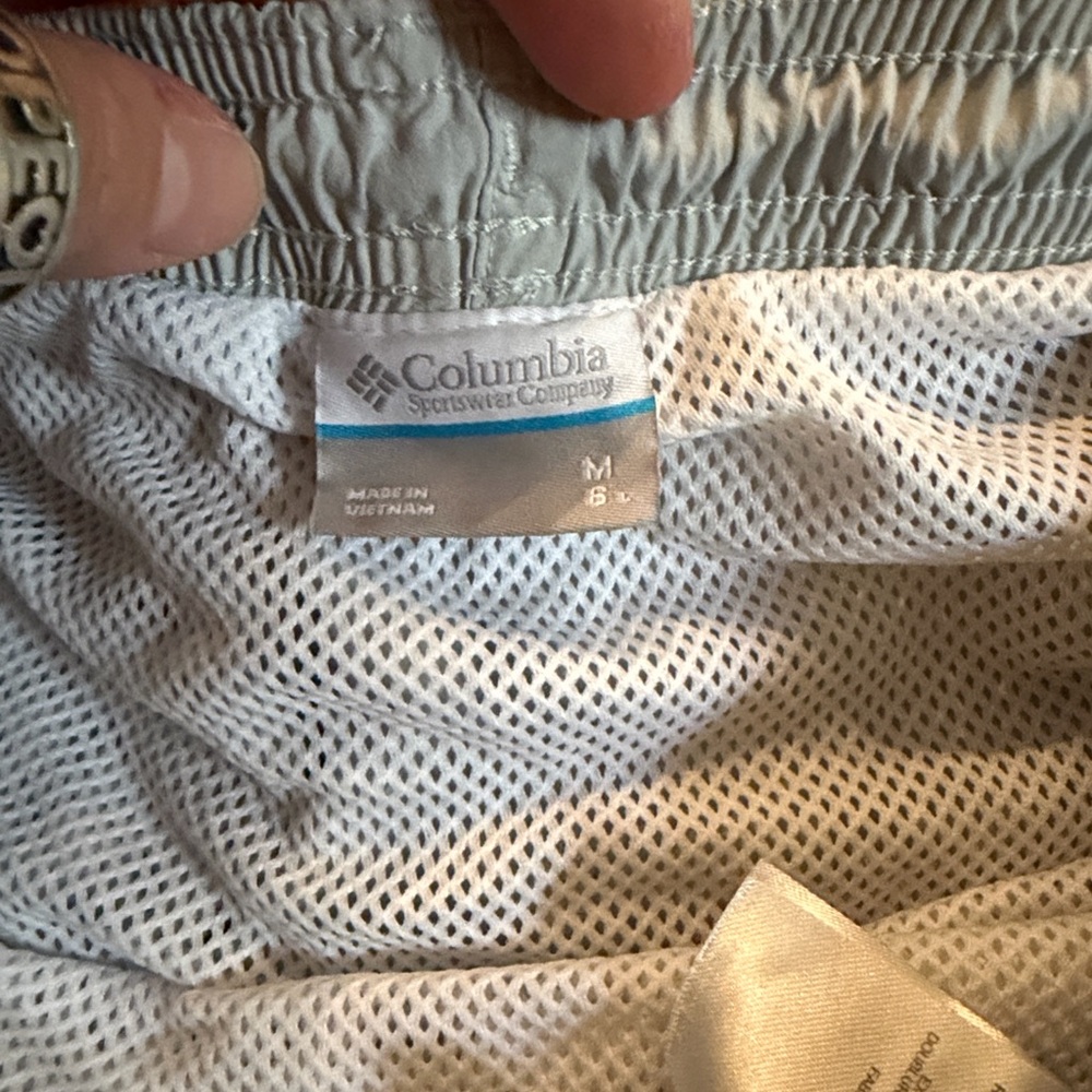 Columbia Gray Mesh Active Shorts